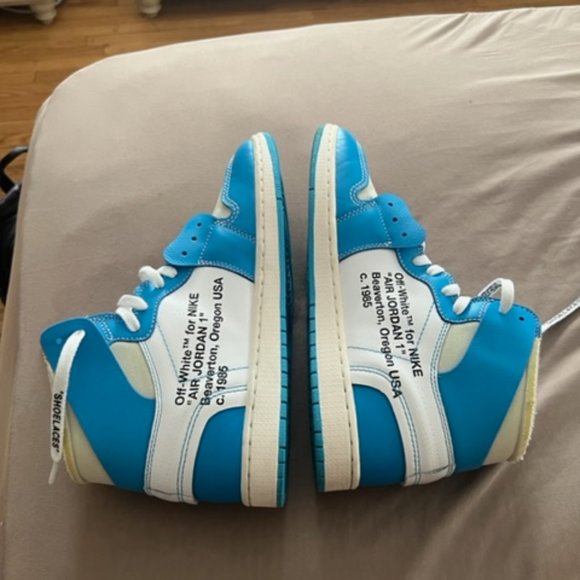 Jordan 1 Retro High Off-White University Blue Size 11 main image 7